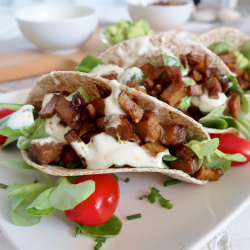 Tacos de tempeh